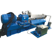 SHJ-63 Twin Screw Plastic Compounding Extruder Granules Making Polymer Extrusion with Water Ring Die Face Cutting Factory Price